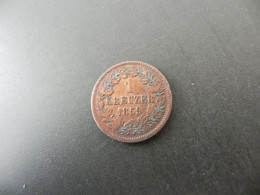 Baden 1 Kreuzer 1859 - Groschen & Andere Kleinmünzen