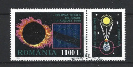Romania 1998 Solar Eclipse Y.T. 4507 (0) - Used Stamps