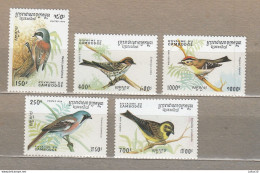 CAMBODGE Birds 1994 MNH(**) Mi 1476-1481 #Fauna 918 - Autres & Non Classés