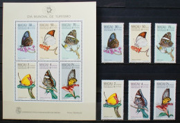 Butterflies Papillons Schmetterlinge Macau / ** MNH - Schmetterlinge