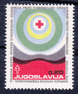 Yugoslavia 1972 TBC Tuberculosis Tuberkulose Tuberculose Red Cross Tax Surcharge Charity Postage Due, MNH - Rode Kruis