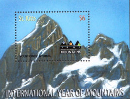 St Kitts MNH SS - Montagne