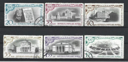 Romania 1959 Bucuresti 500 Y. Y.T. 1637/1642 (0) - Used Stamps