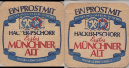 5004200 Bierdeckel Quadratisch - Hacker-Pschorr - Sotto-boccale