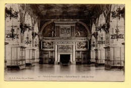 77. Palais De FONTAINEBLEAU – Galerie Henri Ll / Salle Des Fêtes (voir Scan Recto/verso) - Fontainebleau