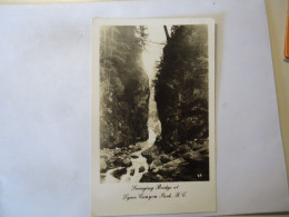 CANADA  POSTCARDS FALLS BRIDGE  LYNN CANYON  PARK  FREE AND COMBINED   SHIPPING FOR MORE ITEMS - Ohne Zuordnung