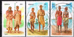 KENYA  / Oblitérés /Used / 2007 - Costumes De Cérémonie - Kenia (1963-...)