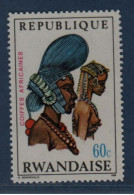 Rwanda, *, Yv 303, Mi 329A, SG 299,  Coiffes De Festivals De Guinée Et Du Moyen Congo - Nuovi