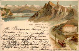 Zwitserland Schweiz Suisse - Hotel Generoso - Litho ? - Other & Unclassified