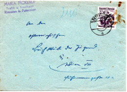 79630 - Österreich - 1954 - 30g Trachten EF A DrucksBf (fleckig) PATERNION -> WIEN, M 2@S1 Portomke Etc - Taxe