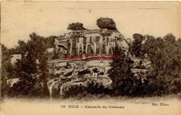 CPA NICE - CASCADE DU CHATEAU - Monumenten, Gebouwen