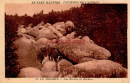 CPA LE SIDOBRE - UNE RIVIERE DE ROCHERS - Other & Unclassified