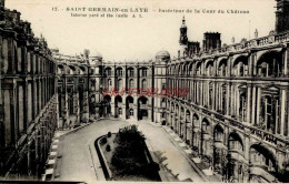 CPA SAINT GERMAIN EN LAYE - INTERIEUR DE LA COUR DU CHATEAU - St. Germain En Laye (Kasteel)