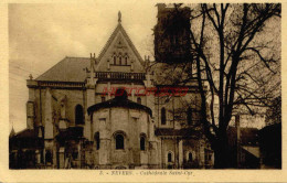 CPA NEVERS - CATHEDRALE SAINT CYR - Nevers