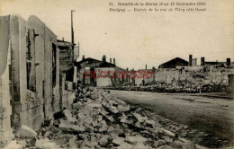 CPA GUERRE 1914-1918 - REVIGNY - ENTREE DE LA RUE DE VITRY - War 1914-18