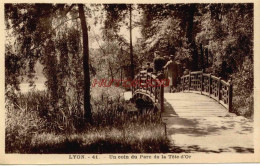 CPA LYON - UN COIN DU PARC DE LA TÃªTE D'OR - Autres & Non Classés