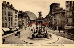 CPA GRENOBLE - PLACE NOTRE DAME - Grenoble