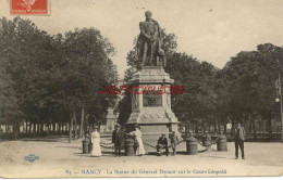 CPA NANCY - LA STATUE DU GENERAL DROUOT SUR LE COURS LEOPOLD - Nancy