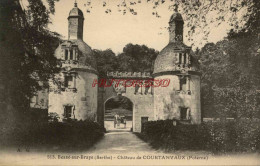 CPA BESSE SUR BRAYE - (SARTHE) - CHATEAU DE COURTANVAUX (POTERNE) - Sonstige & Ohne Zuordnung