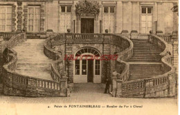 CPA FONTAINEBLEAU - PALAIS - ESCALIER DU FER A CHEVAL - Fontainebleau