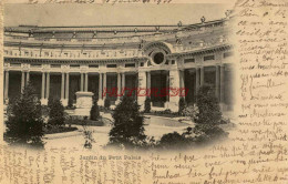 CPA PARIS - JARDIN DU PETIT PALAIS - Other Monuments