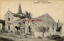 CPA GUERRE 1914-1918 - HERIMENIL - UN COIN DU VILLAGE - Guerre 1914-18