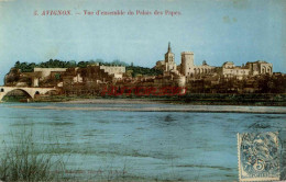 CPA AVIGNON - VUE D'ENSEMBLE DU PALAIS DES PAPES - Avignon