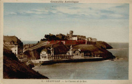 CPA GRANVILLE - LE CASINO ET LE ROC - Granville