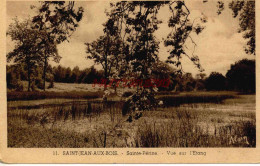 CPA SAINT JEAN AUX BOIS - 60 - SAINTE PERINE - VUE DE L'ETANG - Autres & Non Classés