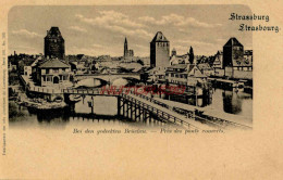 CPA STRASBOURG - PRES DES PONTS COUVERTS - Straatsburg