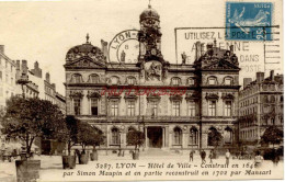 CPA LYON - HOTEL DE VILLE - Sonstige & Ohne Zuordnung