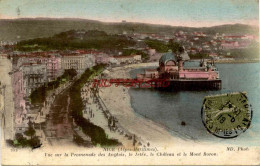 CPA NICE - VUE SUR LA PROMENADE DES ANGLAIS - Mehransichten, Panoramakarten