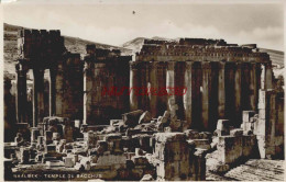 CPSM BAALBEK - TEMPLE DE BACCHUS - Syria