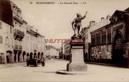 CPA REMIREMONT - LA GRANDE RUE - LL - Remiremont