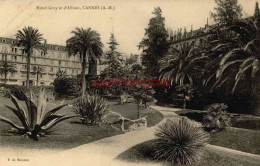 CPA CANNES - HOTEL GRAY ET D'ALBION - Cannes