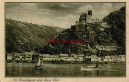 CPA SAINT GOARSHAUSEN - ALLEMAGNE - UND BURG KATZ - Autres & Non Classés