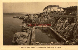 CPA HOTEL DU CAP D'ANTIBES - LE PAVILLON EDN ROC ET LA PISCINE - Cap D'Antibes - La Garoupe