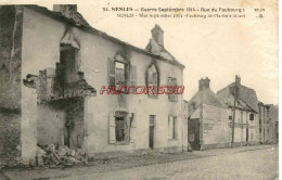 CPA SENLIS - GUERRE 1914-1918 - RUE DU FAUBOURG - Senlis