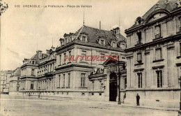 CPA GRENOBLE - LA PREFECTURE - PLACE DE VERDUN - Grenoble