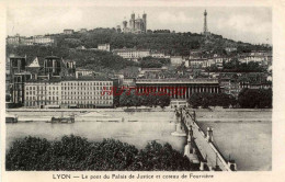 CPA LYON - LE PONT DU PALAIS DE JUSTICE - Sonstige & Ohne Zuordnung