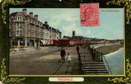 CPSM PENZANCE - ANGLETERRE - THE PROMENADE - Other & Unclassified