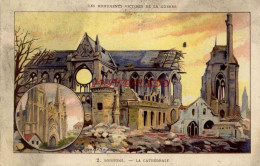 CPA SOISSONS - LA CATHEDRALE - Soissons