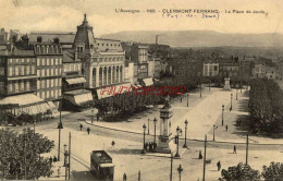 CPA CLERMONT FERRAND - LA PLACE DE JAUDE - Clermont Ferrand