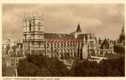 CPA LONDON - WESTMINSTER ABBEY FROM SOUTH WEST - Westminster Abbey