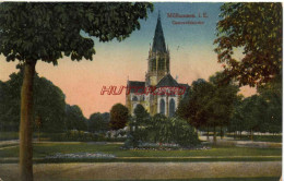 CPA MULHOUSE - MULHAUSEN - GENOVEFAKIRCHE - Mulhouse