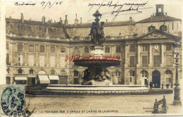 CPA BORDEAUX - LA FONTAINE DES 3 GRACES ET L'HOTEL DE LA BOURSE - Bordeaux