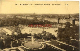 CPA PARIS - (1ER ARRT) - LE JARDIN DES TUILERIES - Paris (01)