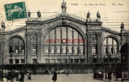 CPA PARIS - LA GARE DU NORD - Métro Parisien, Gares