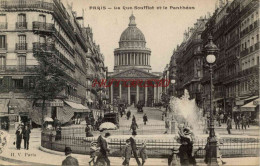 CPA PARIS - LA RUE SOUFFLOT ET LE PANTHEON - Other & Unclassified