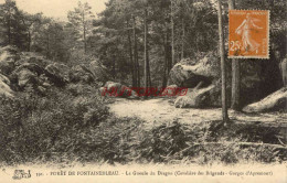 CPA FONTAINEBLEAU - FORET - LA GUEULE DU DRAGON - Fontainebleau